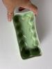 McCoy Green Rectangular Ceramic Planter Drip Glaze - 3