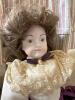 Porcelain Dolls in Victorian-Style Dresses - 5