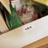Christmas Village Trees, Lamp Posts, and Accessories - 12