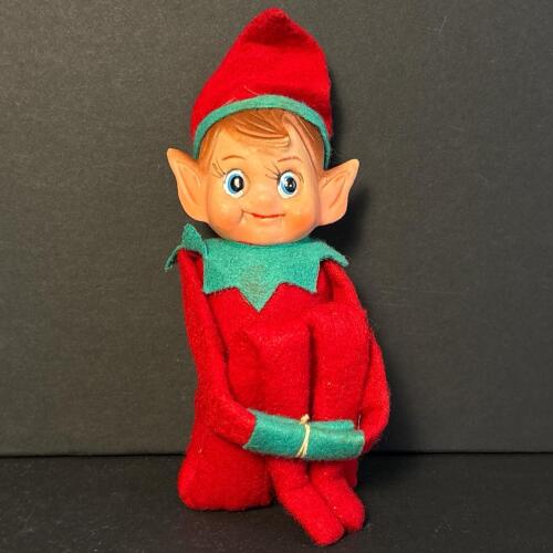 Vintage Knee-Hugger Elf Pixie Doll