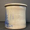 Salmon Falls "Bear Decorating Christmas Tree" Stoneware Crock - 5