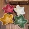 Ceramic Leaf-Shaped Serving Dishes & Autumn Decor - 4