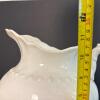 Victorian-Style Ceramic Wash Basin & Pitcher - 7