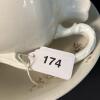 Victorian-Style Ceramic Wash Basin & Pitcher - 9