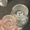 Trio of Glass Apothecary Jars with Floral Motifs - 5