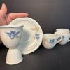 Ceramic Tea Set with Bird Motifs - 4