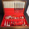 WM. Rogers & Son Silverplate Flatware Assortment with Box