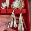 WM. Rogers & Son Silverplate Flatware Assortment with Box - 9