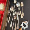 WM. Rogers & Son Silverplate Flatware Assortment with Box - 10