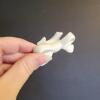 Porcelain Floral Napkin Rings and Place Card Holders - 2