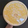 Canal Pottery Yellow Spongeware Canister with Lid - 4