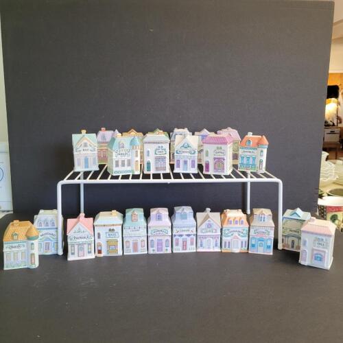 Lenox Spice Village Porcelain Spice Jars Assortment