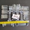 Crystal Salt Cellars, Knife Rests, and Shakers Group - 8