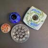 Assorted Floral Flower Frogs and Holders in Glass and Ceramic - 2