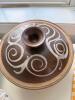 Lidded Stoneware Serving Bowl in Studio Pottery Style - 2