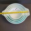 Pyrex Cinderella Mixing Bowls in Amish Butterprint Style - 7