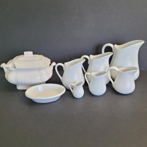 Cordon Bleu Bolca White Porcelain Serving Pieces