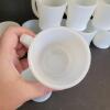Fire-King White Milk Glass Mugs - 3