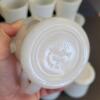 Fire-King White Milk Glass Mugs - 4