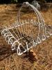 Wire Baskets With Twist Detailing, White and Black Finishes - 4