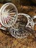 Wire Teapot Form Baskets, Scrollwork and Mesh Styles - 4