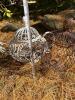 Wire Teapot Form Baskets, Scrollwork and Mesh Styles - 7