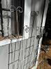 Garden Trellises, Wrought Iron and Wire Scrollwork - 2