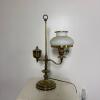 Brass-Tone Student-Style Table Lamp - 2