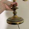 Brass-Tone Student-Style Table Lamp - 5