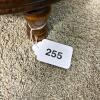 Round Floral Upholstered Footstool - 7