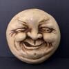 Crescent Moon Face Wall Plaque