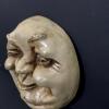 Crescent Moon Face Wall Plaque - 2