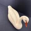 Folk Art Painted Swan Figure - 3