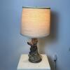 Rustic Tree Trunk Table Lamp
