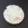 Presumed Fenton Silver Crest Milk Glass Bowl and Plate