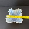 Presumed Fostoria Heirloom Opalescent Ruffled Edge Glass Bowl - 5