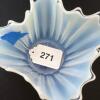 Presumed Fostoria Heirloom Opalescent Ruffled Edge Glass Bowl - 7