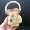 Fenton Hand-Painted Glass Pitcher, Vase and Basket - 3