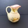 Fenton Hand-Painted Glass Pitcher, Vase and Basket - 8