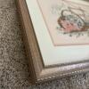 18.5" x 15.5" Framed Floral Basket Cross-Stitch - 4