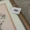 18.5" x 15.5" Framed Floral Basket Cross-Stitch - 10