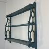 Blue Painted Wall Shelf - 3