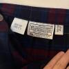 Five Wool Plaid and Solid Pleated Skirts, Pendleton and L.L. Bean - 4