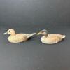 Pair of Miniature Decorative Duck Decoys - 2