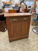 Vintage Oak Two-Door Cabinet