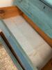 Vintage Blue Painted Chest of Drawers - 7