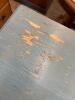 Blue Painted Three-Drawer Chest - 3