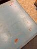 Blue Painted Three-Drawer Chest - 4