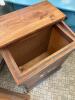 Hand-Painted Wood Storage Chest - 4