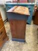 Hand-Painted Wood Storage Chest - 5